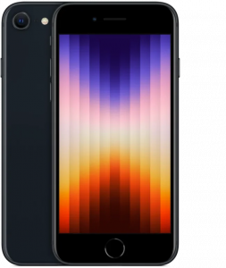 Смартфон Apple iPhone SE 2022 64 ГБ, midnight