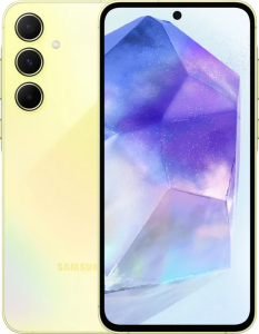Смартфон Samsung Galaxy A55 5G 8/256 ГБ, желтый