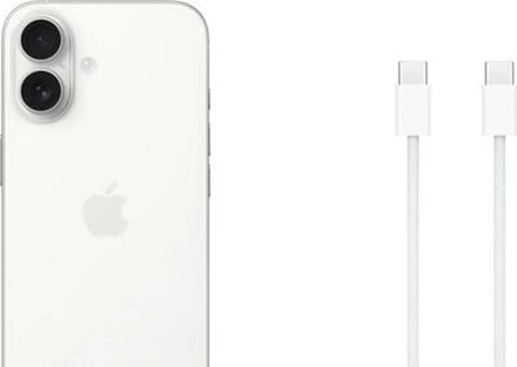 Смартфон Apple iPhone 16 256GB nano SIM + eSIM White (белый)