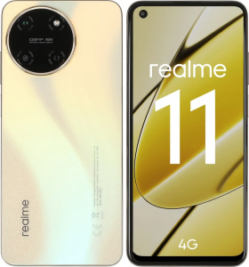 Смартфон realme 11 128 ГБ золотистый