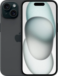 Смартфон Apple iPhone 15 128Gb Black (MTP03HN/A)