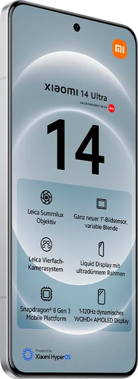 Смартфон Xiaomi 14 Ultra 16/512Gb White (Белый) Global Rom