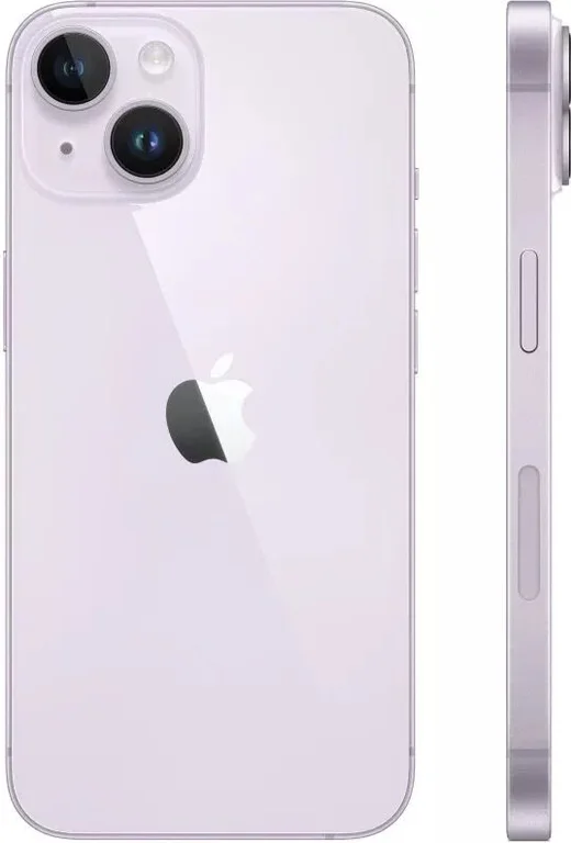 Смартфон Apple iPhone 14 128 ГБ Фиолетовый (Purple)