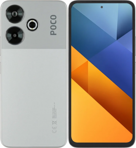 Смартфон POCO M6 256 ГБ серебристый