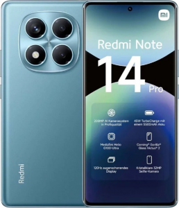 Смартфон Xiaomi Redmi Note 14 Pro 12/512Gb Ocean Blue, голубой