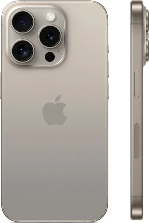 Смартфон Apple iPhone 15 Pro 1TB Natural Titanium (Бежевый)