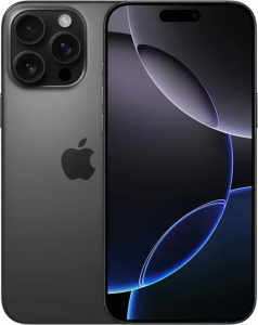 Смартфон Apple iPhone 16 Pro Max 256Gb (Black Titanium) (eSIM)