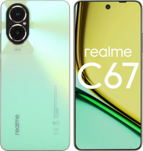 Смартфон realme C67 128 ГБ зеленый