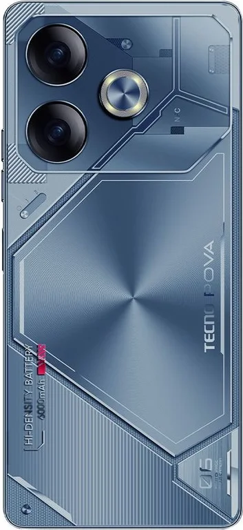 Смартфон Tecno Pova 6 12/256 ГБ, 2 nano SIM RU, синий