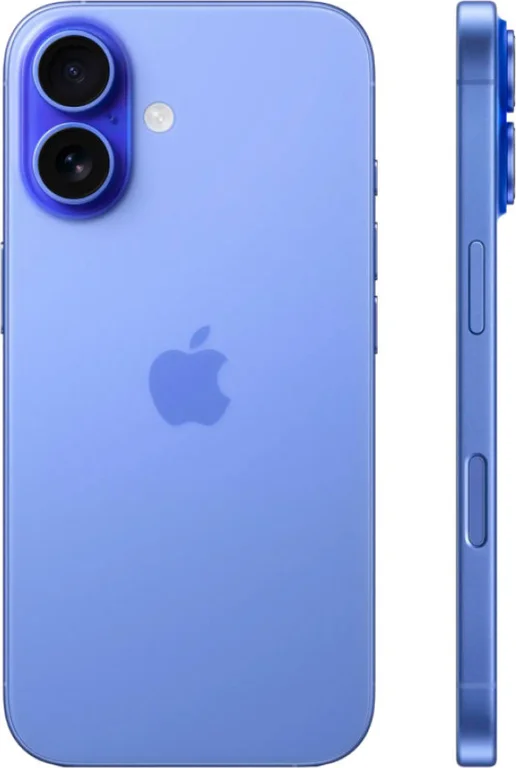 Смартфон Apple iPhone 16 256Gb Ультрамариновый (Ultramarine)