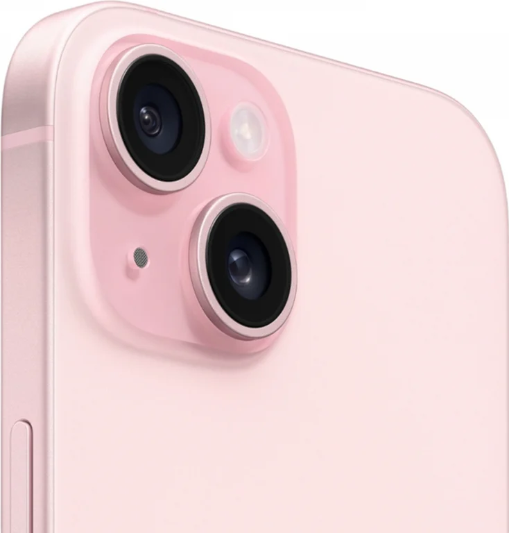 Смартфон Apple iPhone 15 256 ГБ (nano-SIM + eSIM), розовый