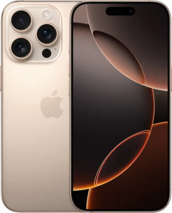 Смартфон Apple iPhone 16 Pro 128Gb (Desert Titanium)(eSIM)