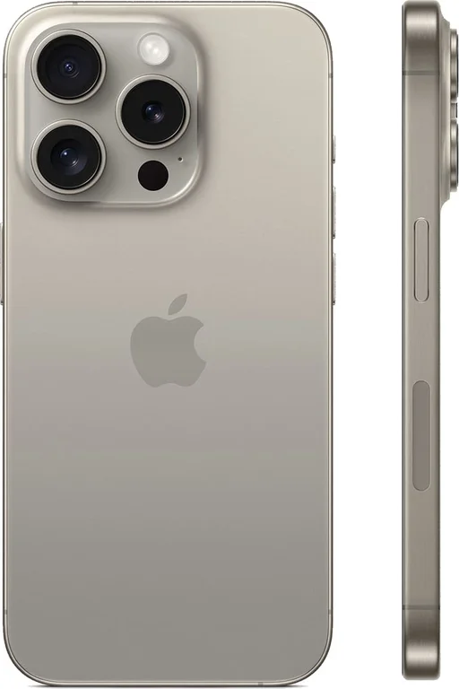 Смартфон Apple iPhone 15 Pro 256Gb Natural Titanium, натуральный титан