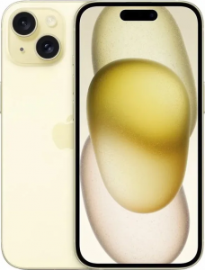 Смартфон Apple iPhone 15 128Gb (Yellow)
