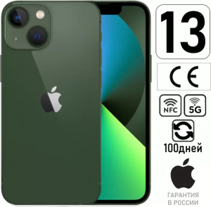 Смартфон Apple iPhone 13 128gb Зеленый