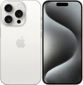 Смартфон Apple iPhone 15 Pro 128 ГБ белый