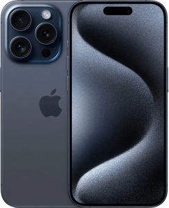 Смартфон Apple iPhone 15 Pro 1Tb (Blue Titanium)
