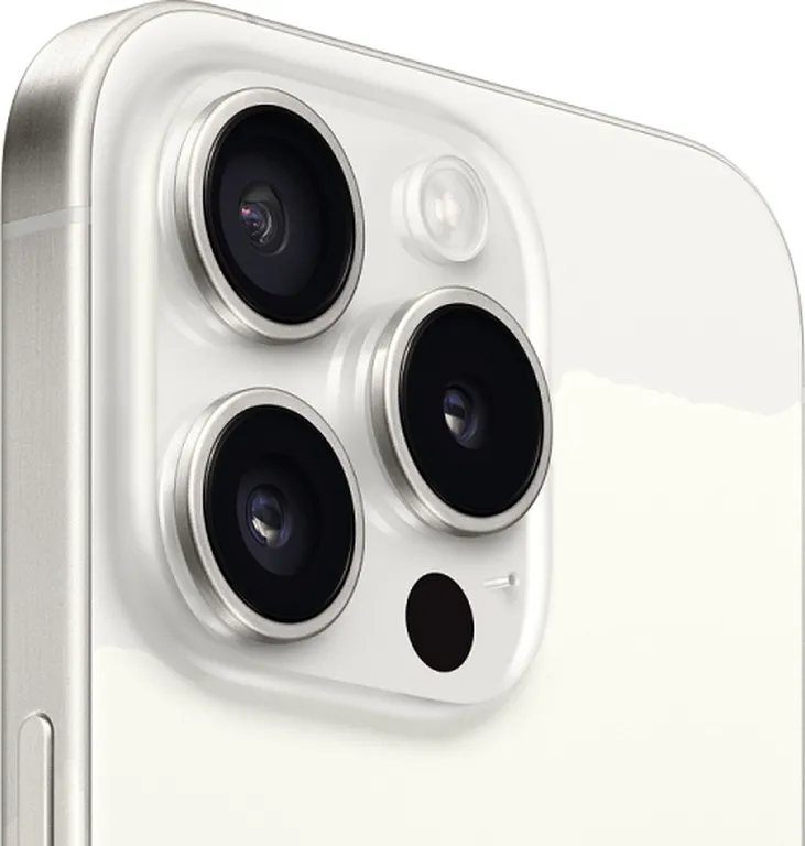 Смартфон Apple iPhone 15 Pro 256GB nano SIM + eSim titanium white (титановый белый)
