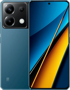 Смартфон Poco X6 5G 8/256Gb Blue (Global Version) NFC