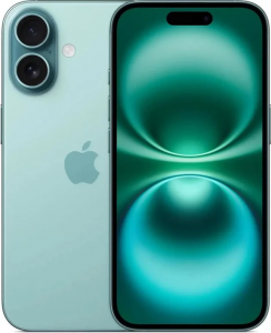 Смартфон Apple iPhone 16 256 ГБ (nano-SIM + eSIM), зеленый