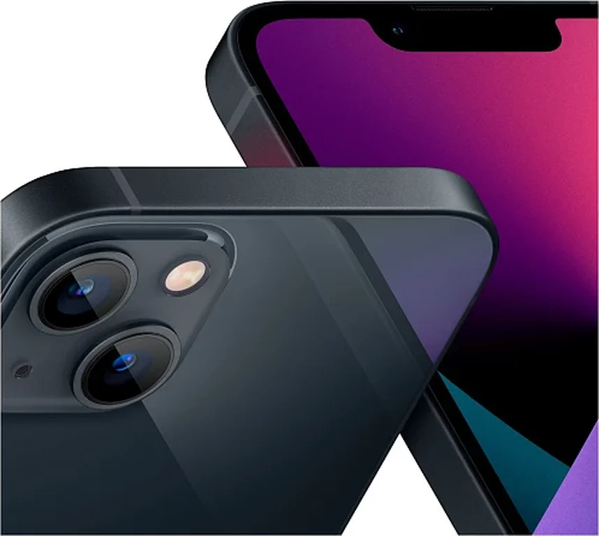 Смартфон Apple iPhone 13 128GB (128 ГБ, Чёрный, 4 ГБ)