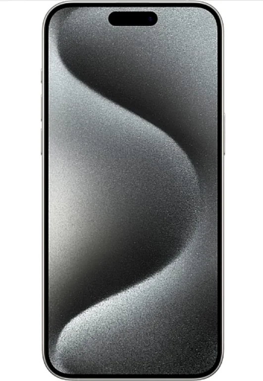 Смартфон Apple iPhone 15 Pro 128GB nanoSim+eSim (Титановый белый, 128 ГБ, 8 ГБ)