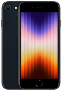 Смартфон Apple iPhone SE 2022 64GB (Чёрный, 64 ГБ, 4 ГБ)