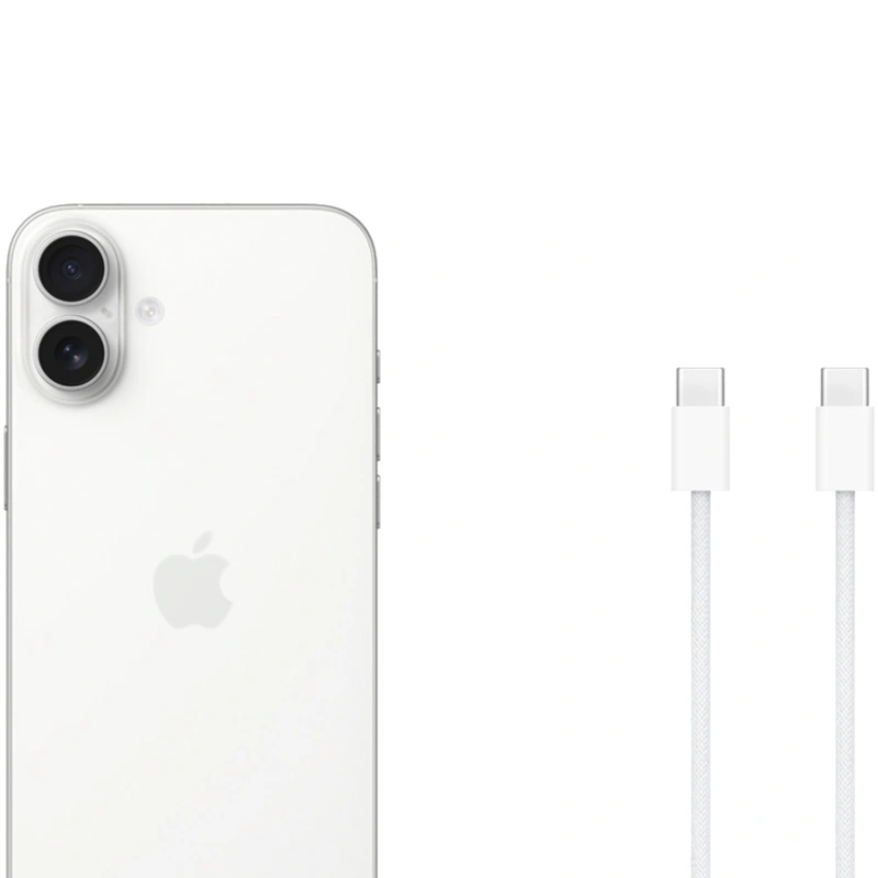 Смартфон Apple iPhone 16 Plus 128Gb nano Sim + eSim White