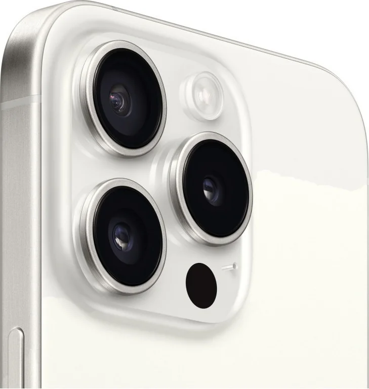 Смартфон Apple iPhone 15 Pro 128 ГБ White Titanium, Белый