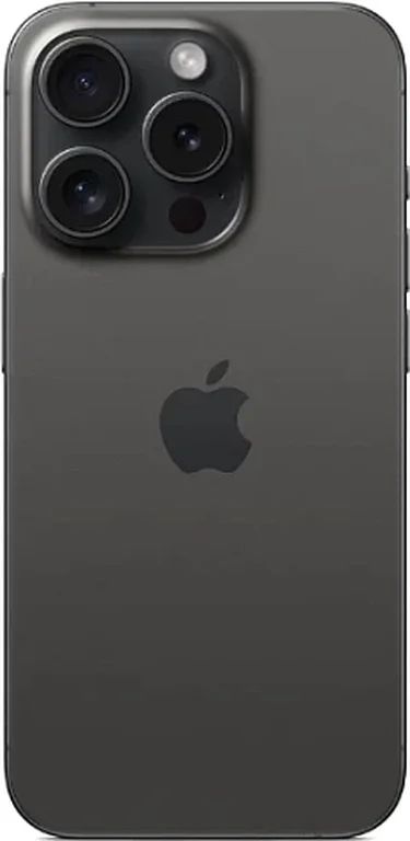 Смартфон Apple iPhone 15 Pro 128GB eSim (Титановый Чёрный, 8 ГБ, 128 ГБ)