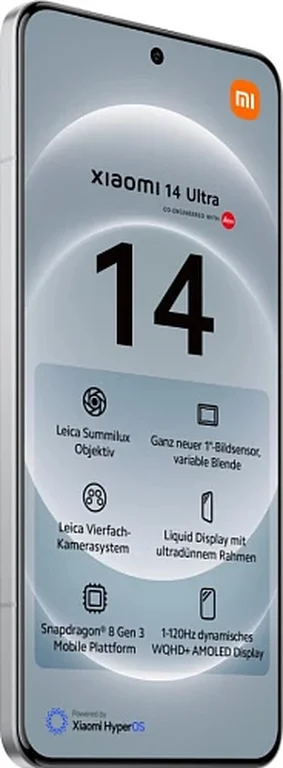 Смартфон Xiaomi 14 Ultra 16/512Gb Global (Белый, 512 ГБ, 16 ГБ, Global)