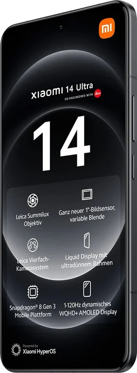 Смартфон Xiaomi 14 Ultra 16/512Gb Black, черный