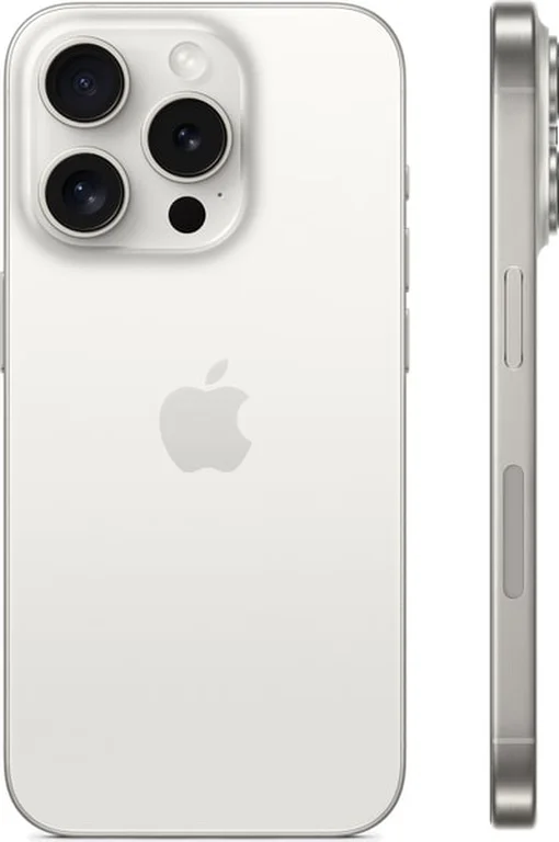 Смартфон Apple iPhone 15 Pro 128GB White Titanium (белый титан)