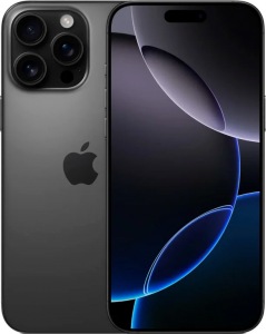 Смартфон iPhone 16 Pro Max 256 Gb Титановый черный