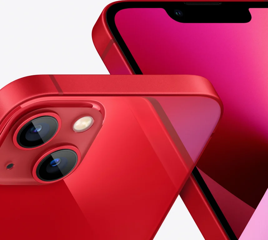 Смартфон Apple iPhone 13, 128 ГБ, Red, Красный