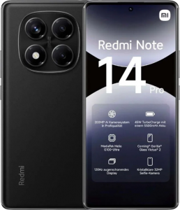 Смартфон Xiaomi Redmi Note 14 Pro 12/512Gb Midnight Black, чёрный