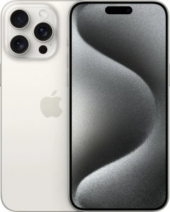 Смартфон iPhone 15 Pro 1Tb, SIM + eSIM (Титановый белый)