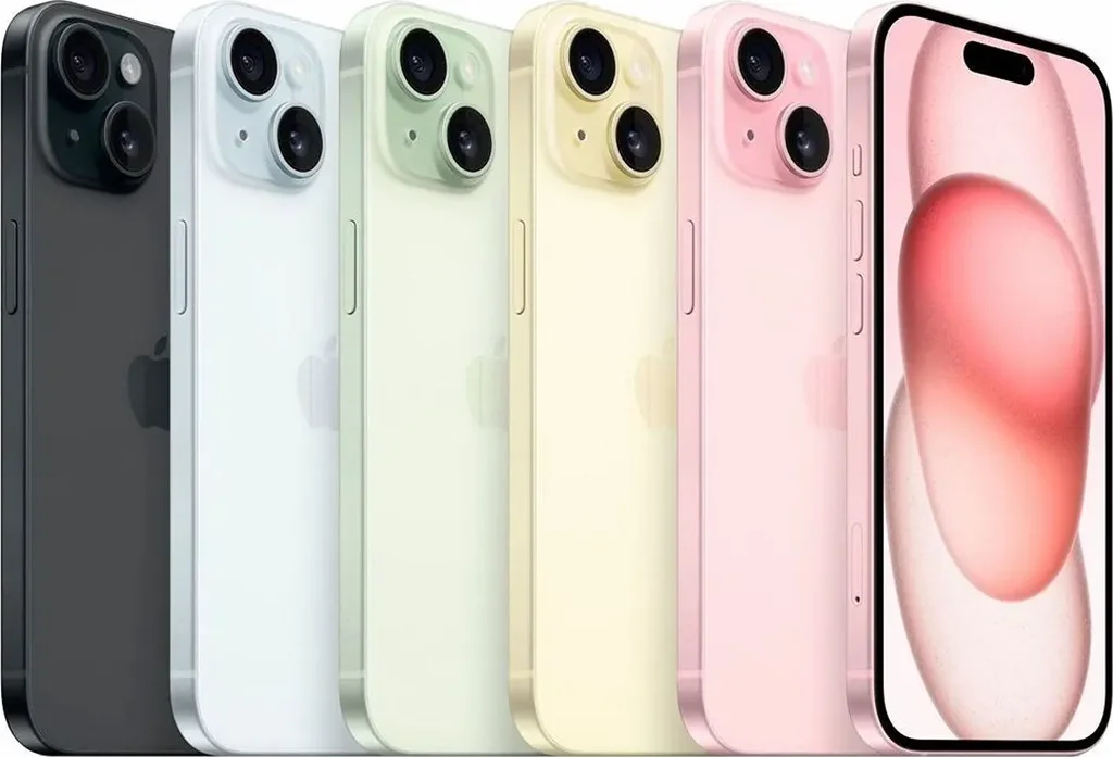 Смартфон Apple iPhone 15 128Gb (Yellow)