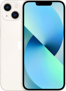 Смартфон Apple iPhone 13, 256 ГБ, Starlight, Сияющая звезда