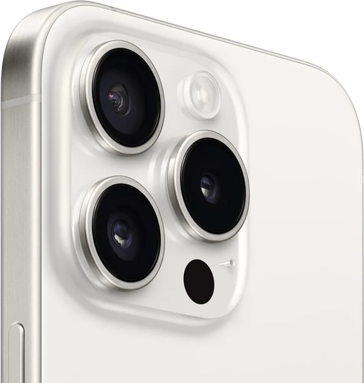 Смартфон Apple iPhone 15 Pro 128GB White Titanium (белый титан)