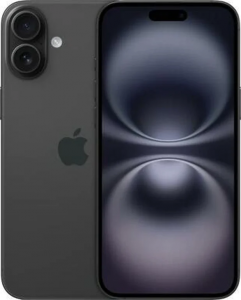 Смартфон Apple iPhone 16 256GB nano SIM + eSIM Black (черный)