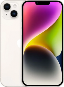 Смартфон Apple iPhone 14 Plus 128 ГБ, Starlight, Сияющая звезда