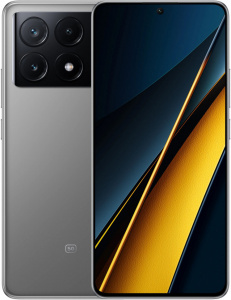 Смартфон Poco X6 Pro 5G 12Gb/512Gb серый (51656/MZB0FULRU)