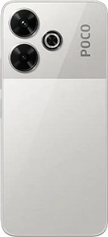 Смартфон Xiaomi POCO M6 8/256GB (8 ГБ, 256 ГБ, Серебристый)