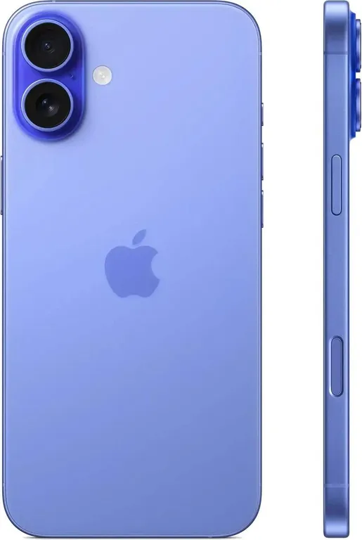Смартфон Apple iPhone 16 Plus 256 ГБ (nano-SIM + eSIM), ультрамарин