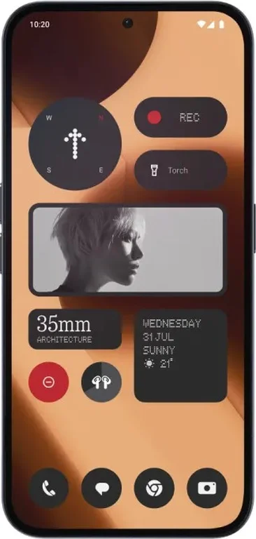 Смартфон Nothing Phone (2A) Plus 12/256Gb Black
