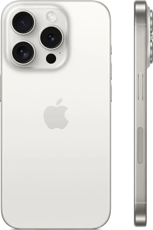 Смартфон Apple iPhone 15 Pro 1Tb White Titanium, белый титан