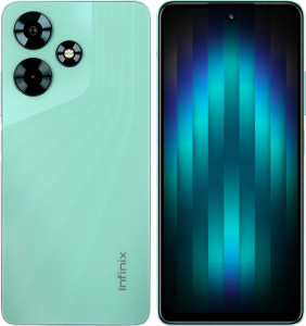 Смартфон Infinix HOT 30 128 ГБ зеленый
