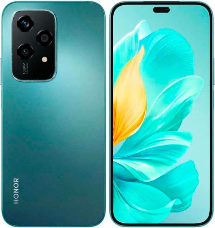 Смартфон Honor 200 Lite 8/256Gb Зелёный (Cyan Lake)